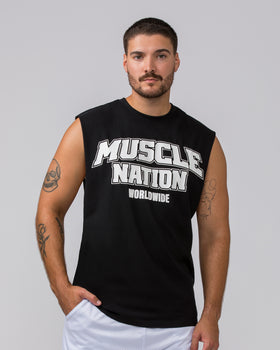 Lifting Muscle Tank - Black