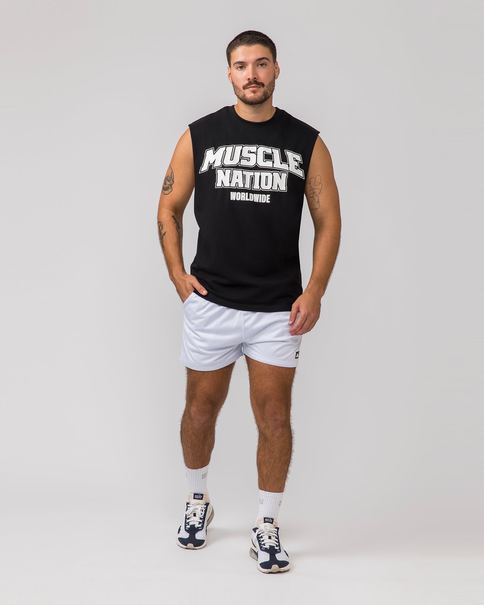 Lifting Muscle Tank - Black