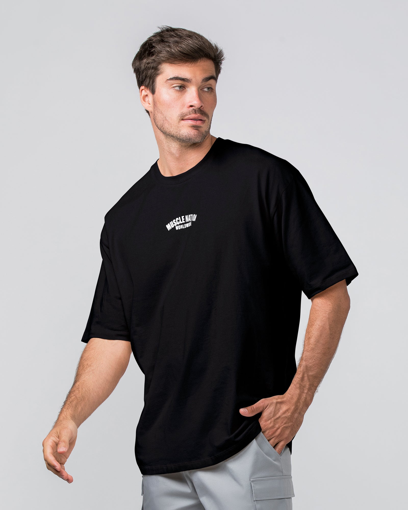 Classic Oversized Tee - Black