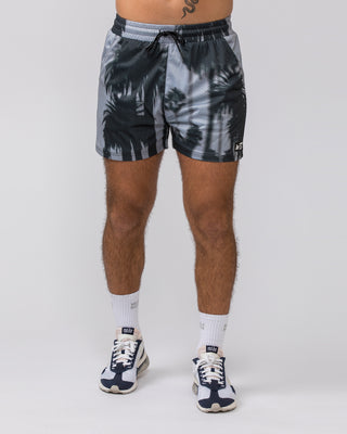 Lay Up 3.5" Shorts - Palm Tree Print-Shorts-S-112342PLMTRE-S-MNAPPRL30712-2-Muscle Nation