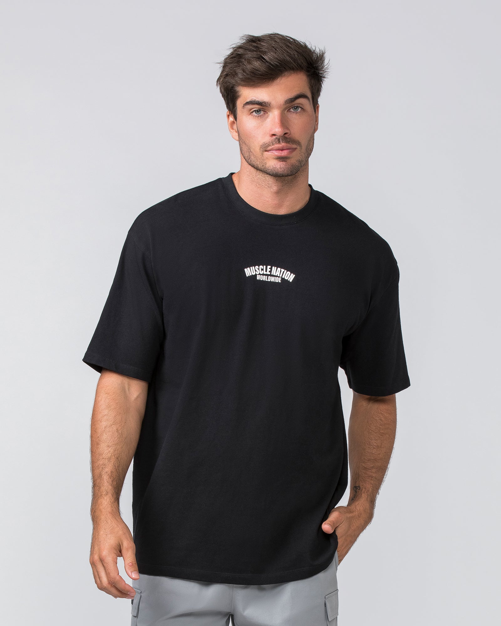 Classic Oversized Tee - Black