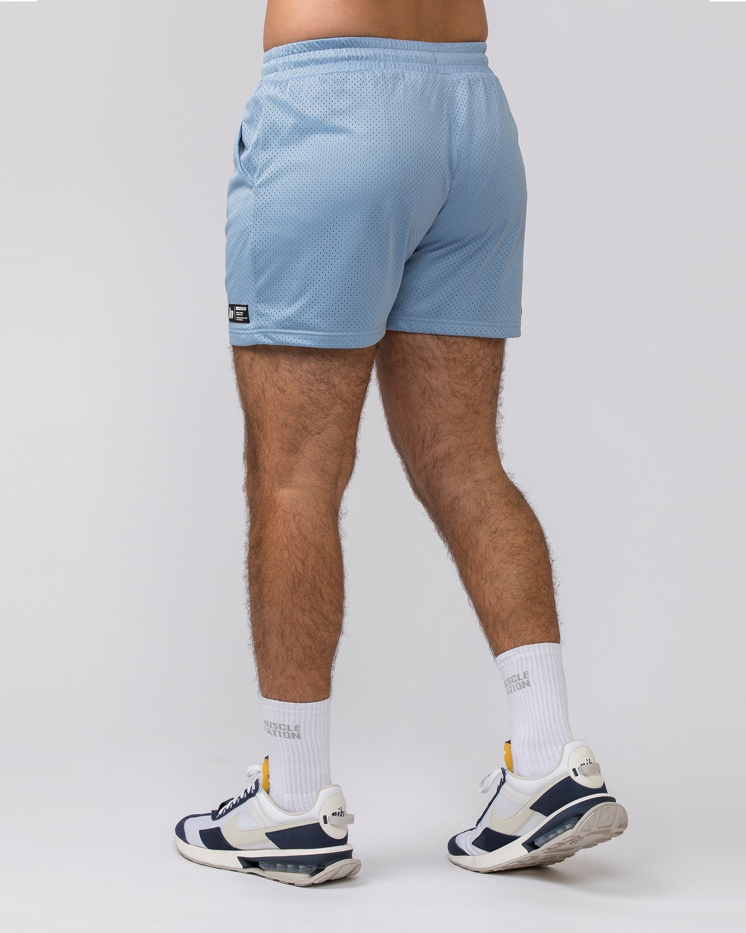 Lay Up 3.5" Shorts - Sky Blue-Shorts-S-112342SKYBLU-S-MNAPPRL30740-4-Muscle Nation