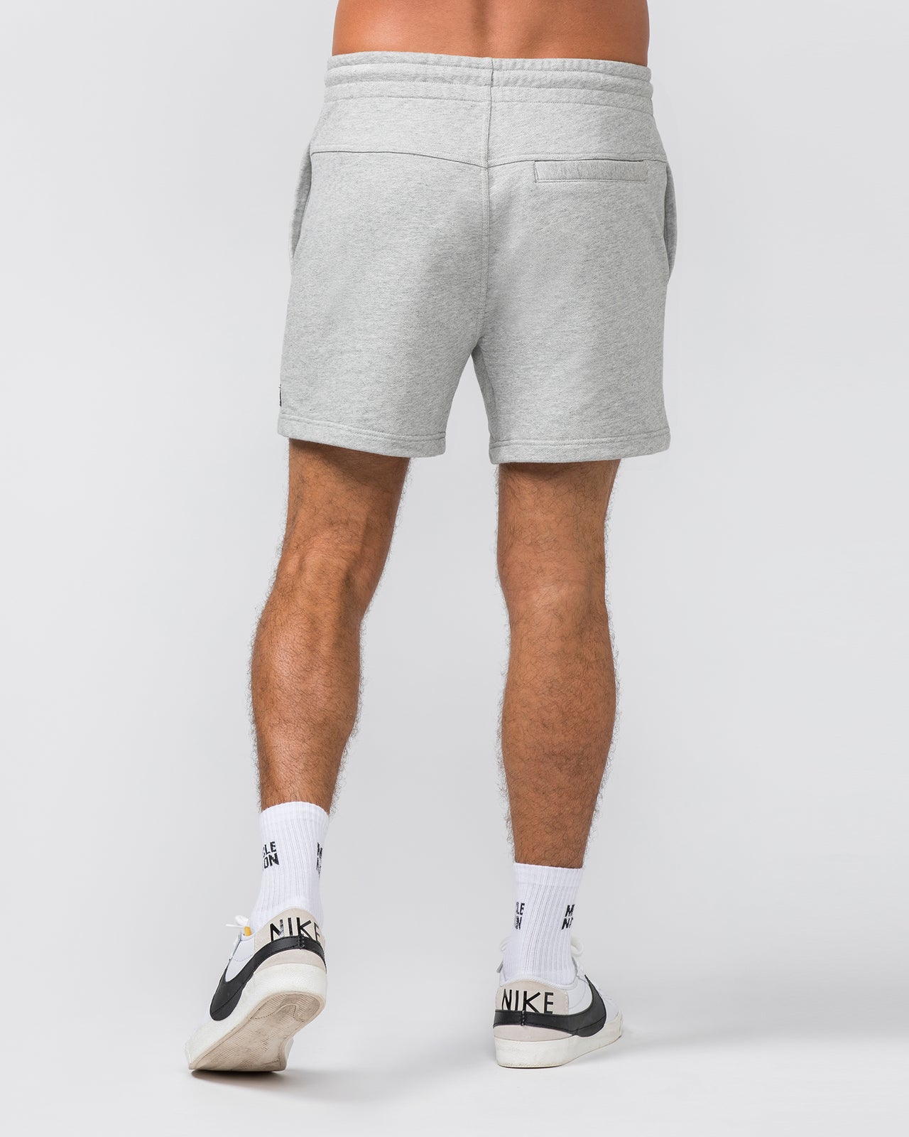 Sweat 5" Shorts - Grey Marl-Shorts-S-032444GRYMRL-S-MNAPPRL30641-4-Muscle Nation