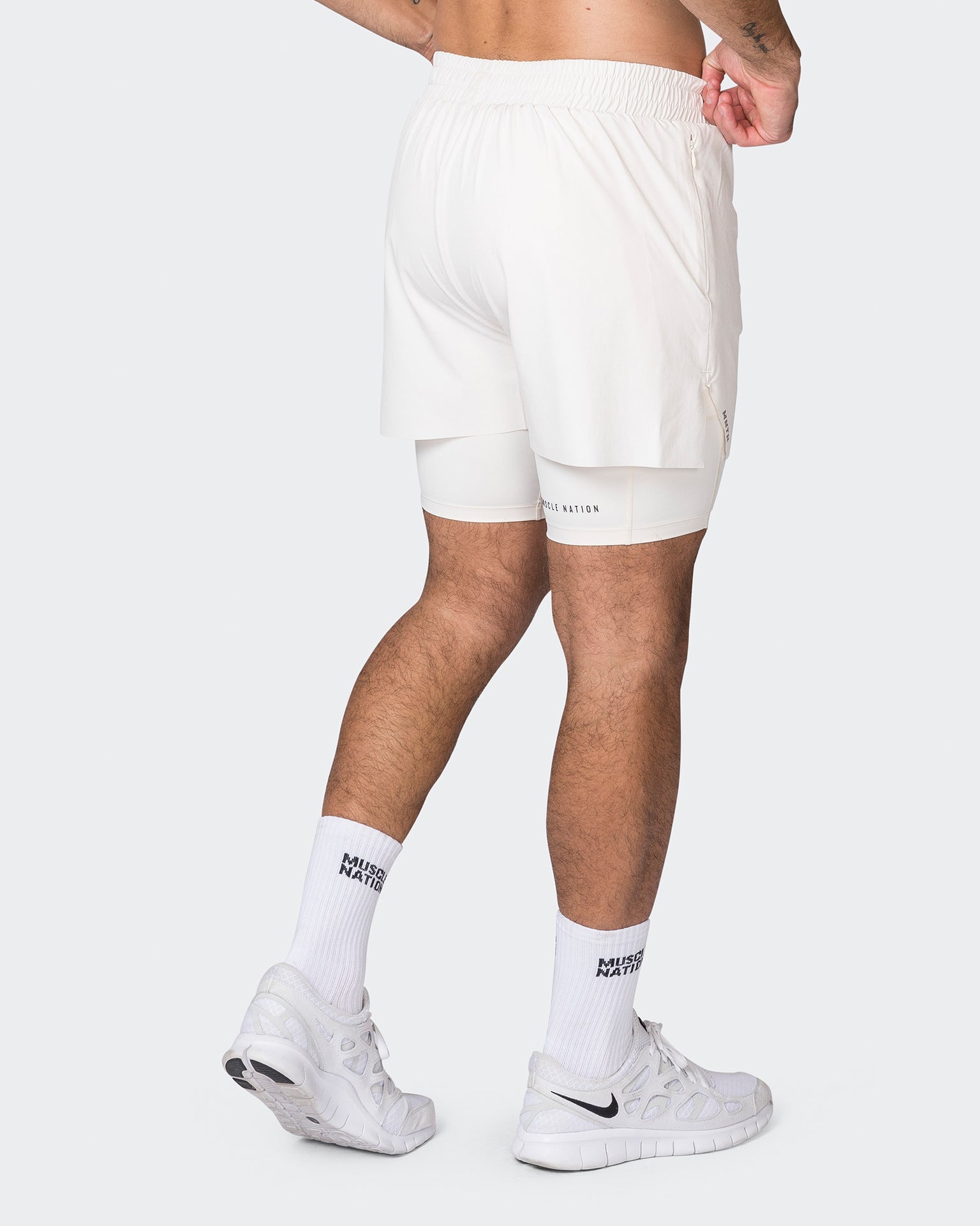 Replay 3" Shorts - Travertine-Shorts-S-052334TRAV-S-MNAPPRL25212-1-Muscle Nation