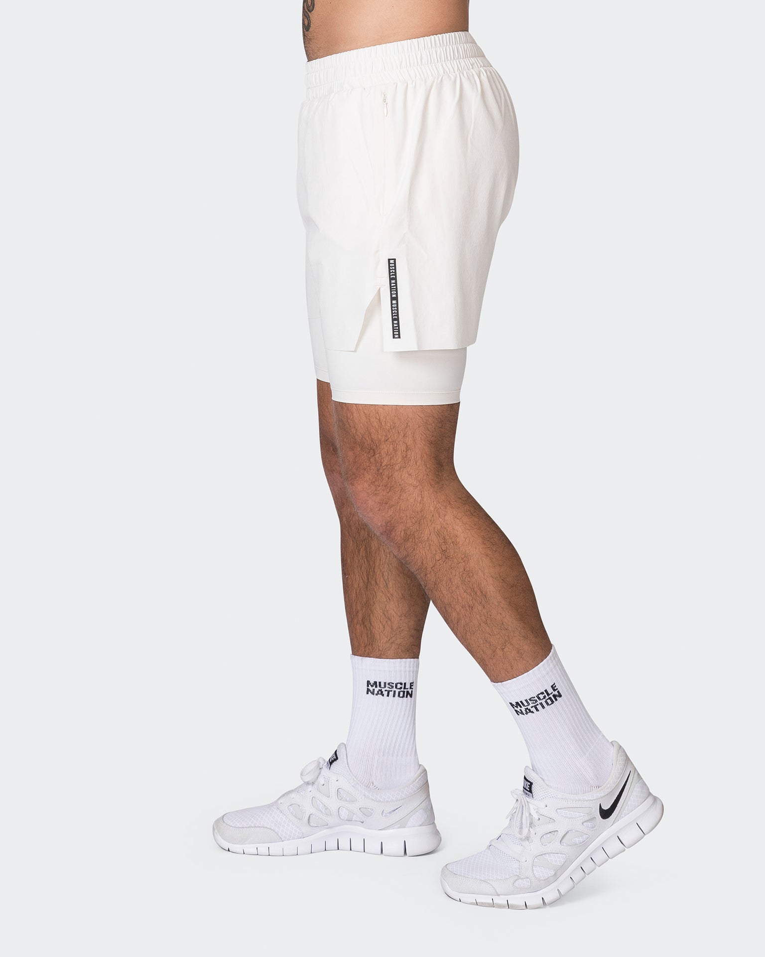 Replay 3" Shorts - Travertine-Shorts-S-052334TRAV-S-MNAPPRL25212-5-Muscle Nation