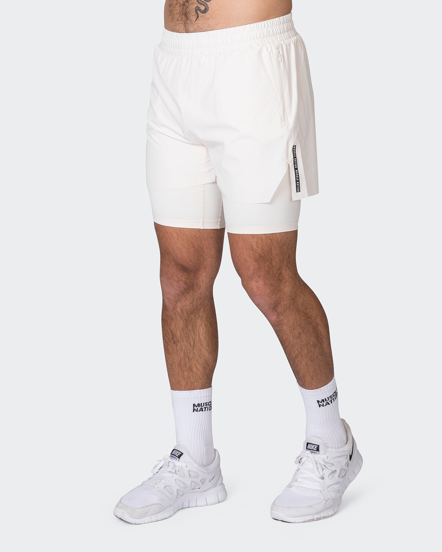 Replay 3" Shorts - Travertine-Shorts-S-052334TRAV-S-MNAPPRL25212-4-Muscle Nation