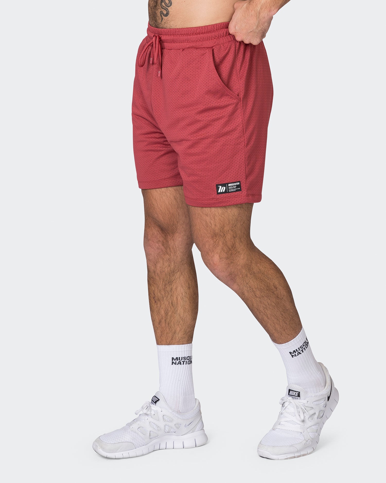 Lay Up 5" Shorts - Dusty Red