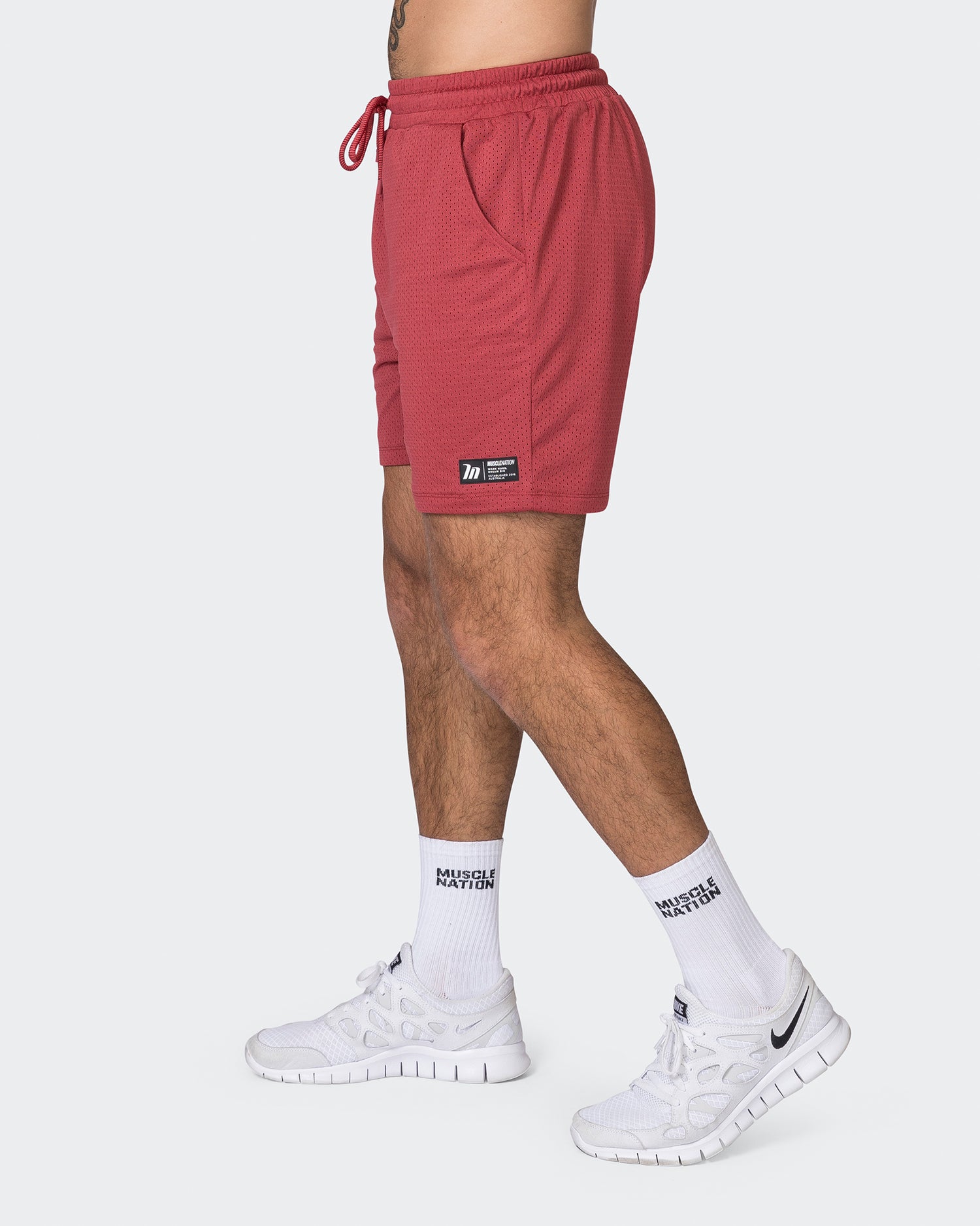 Lay Up 5" Shorts - Dusty Red