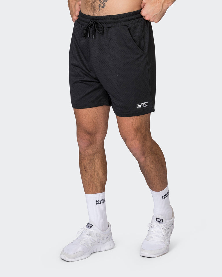 Lay Up 5" Shorts - Black