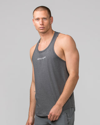 Striker Y Back Singlet - Tornado Marl-Singlets & Tanks-S-062403TMTM-S-MNAPPRL31800-2-Muscle Nation