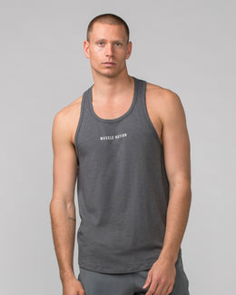 Striker Y Back Singlet - Tornado Marl