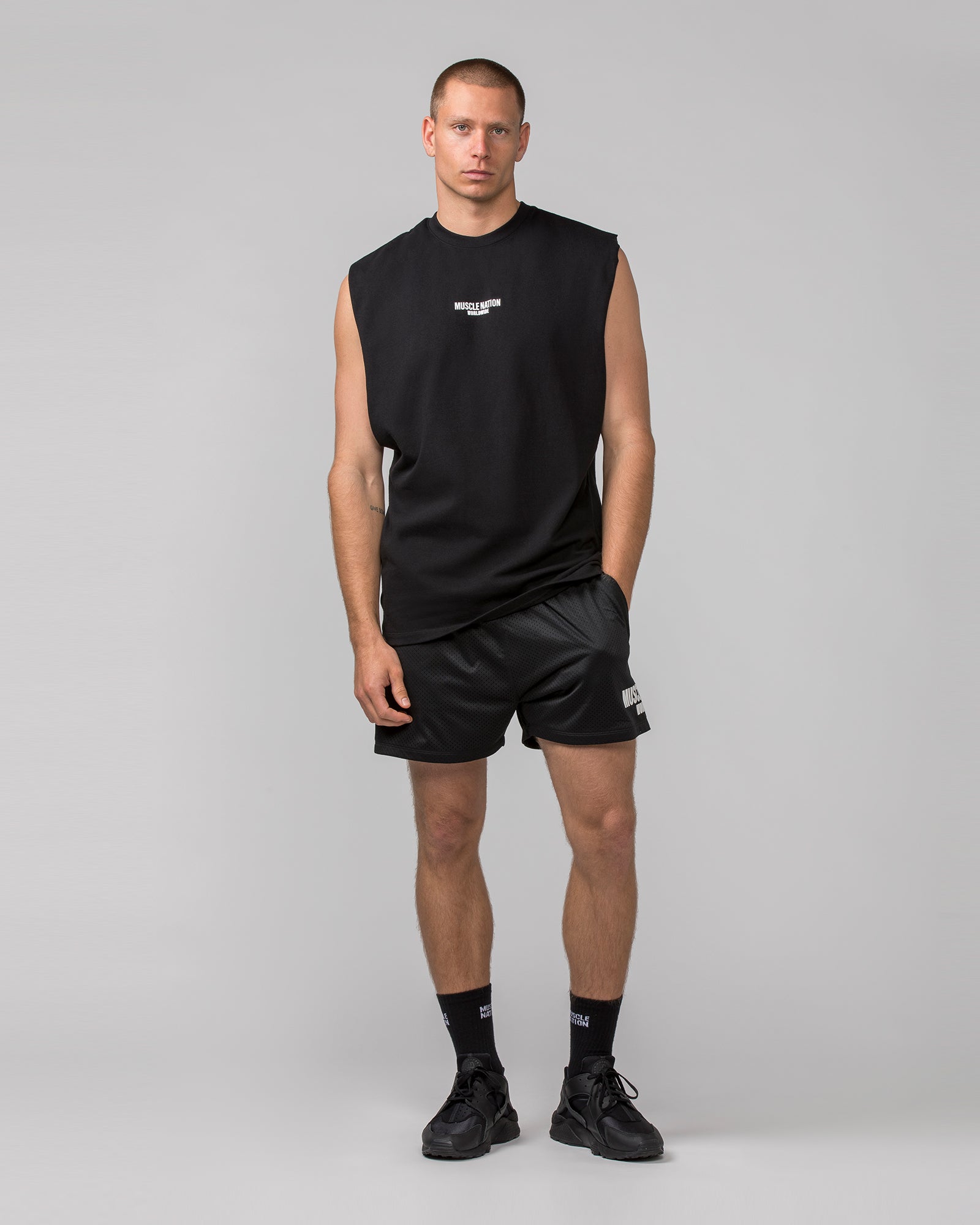 Worldwide Muscle Tank - Black