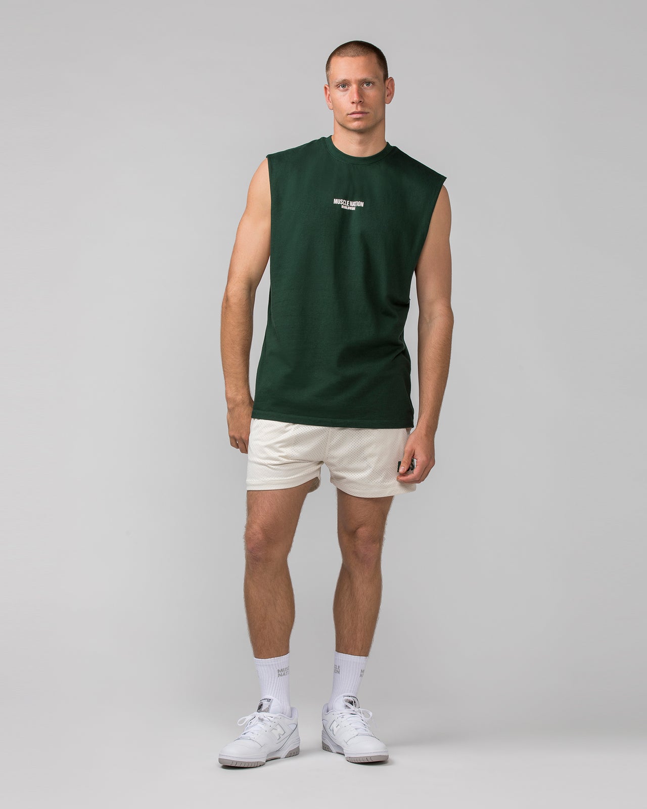Worldwide Lay Up 3.5" Shorts - Travertine-Shorts-S-062404TRAV-S-MNAPPRL31779-7-Muscle Nation