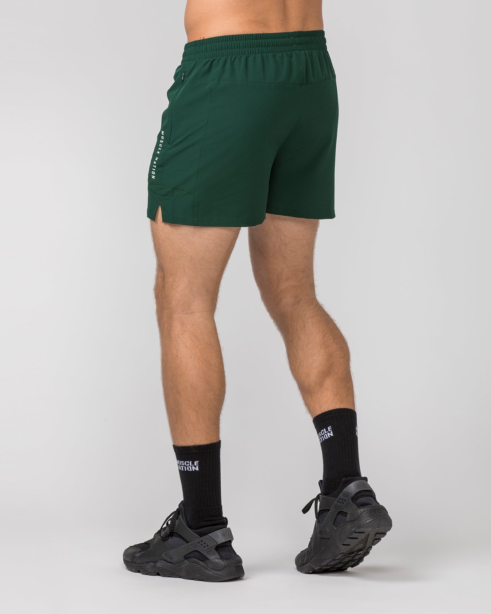 Streamline Training Shorts - Forest Green