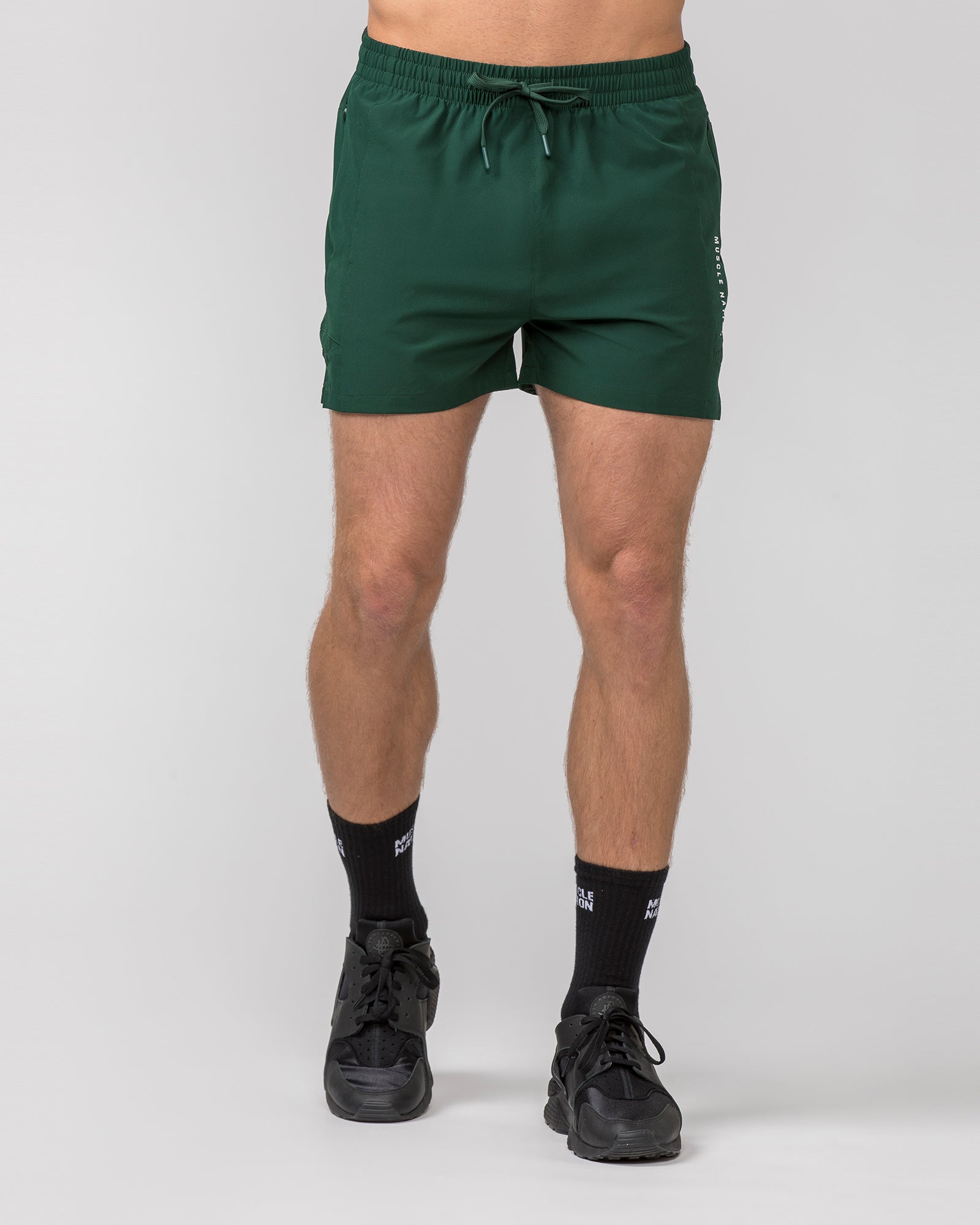 Streamline Training Shorts - Forest Green