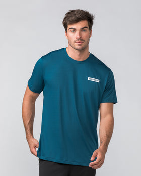 Relaxed Active Tee - Tidal Teal