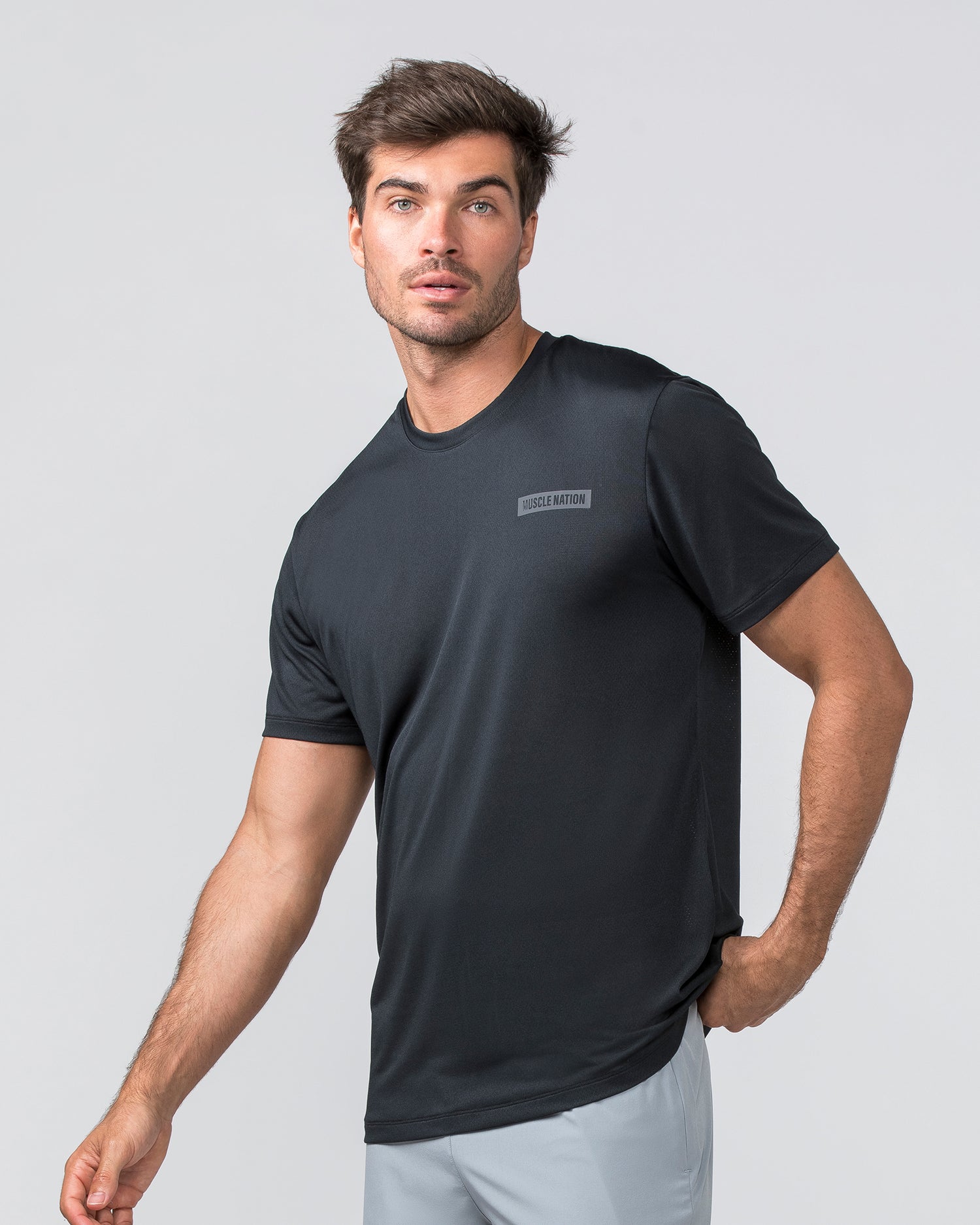 Relaxed Active Tee - Black