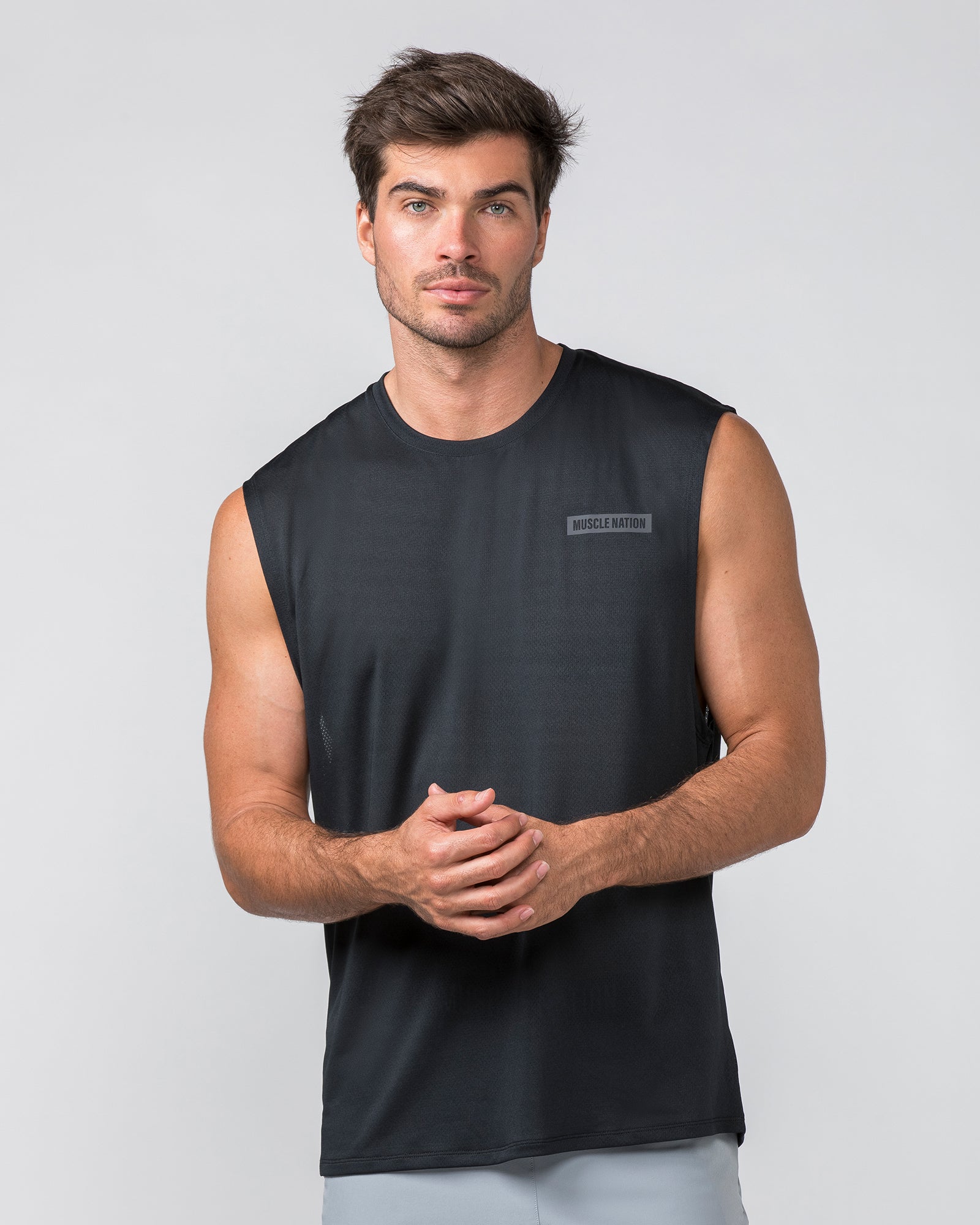 Relaxed Active Tank - Black