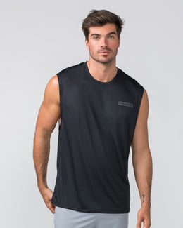 Relaxed Active Tank - Black