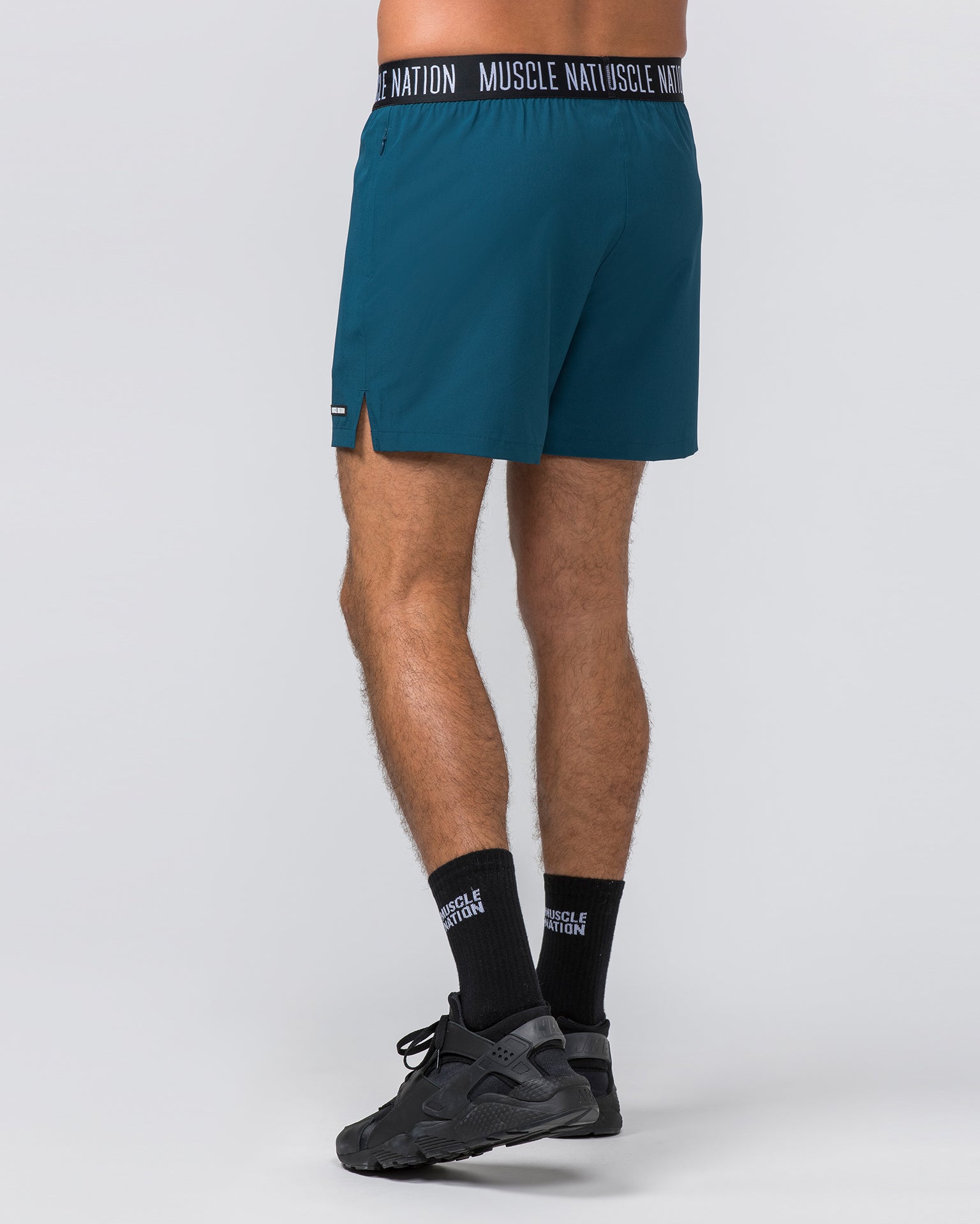 Level Up Training 4" Shorts - Tidal Teal-Shorts-S-112364TIDALTEAL-S-MNAPPRL30132-4-Muscle Nation