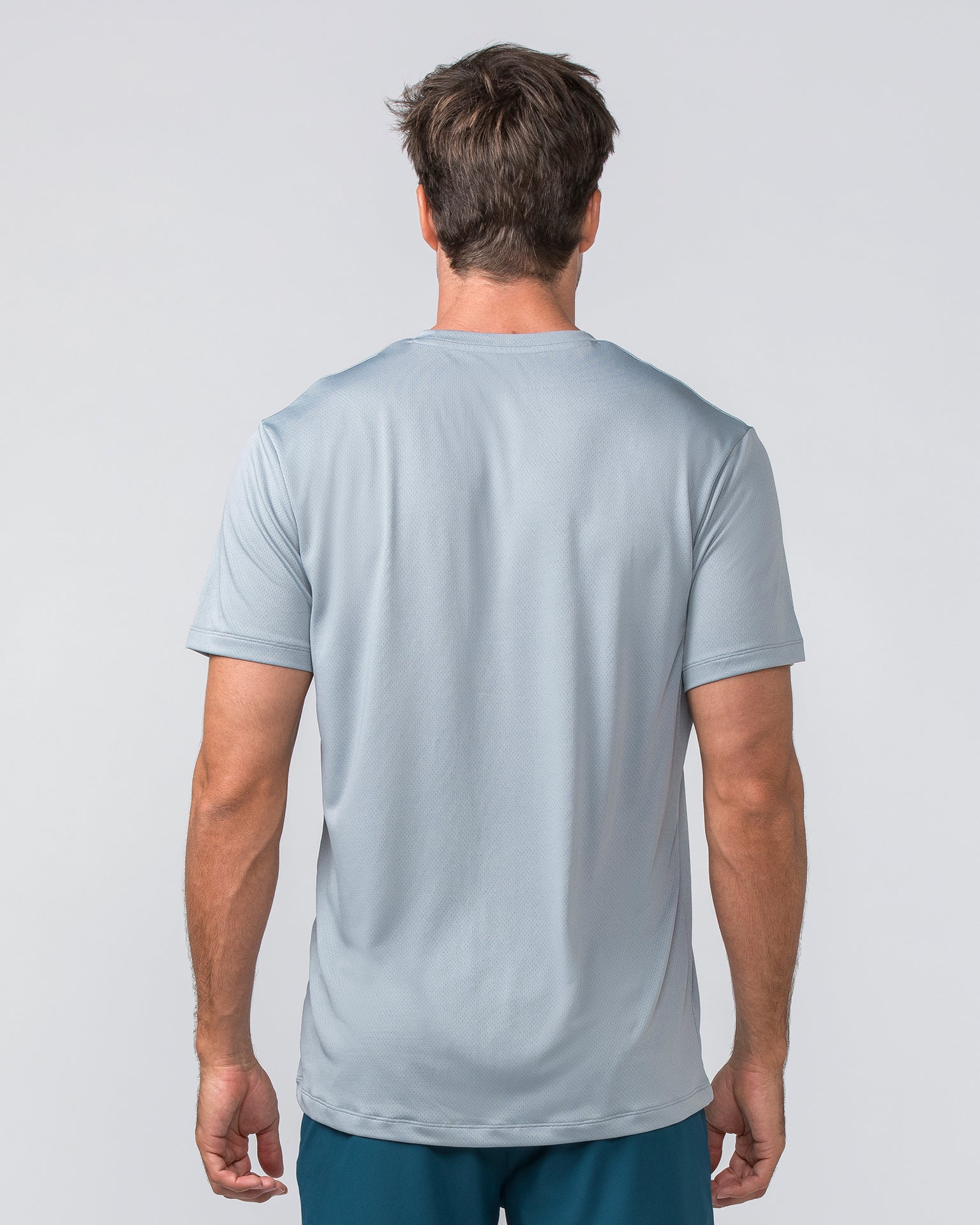 Relaxed Active Tee - Light Jet Grey-T-Shirts-S-022437LJETGR-S-MNAPPRL29719-4-Muscle Nation