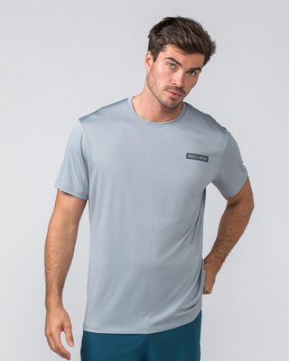 Relaxed Active Tee - Light Jet Grey-T-Shirts-S-022437LJETGR-S-MNAPPRL29719-1-Muscle Nation