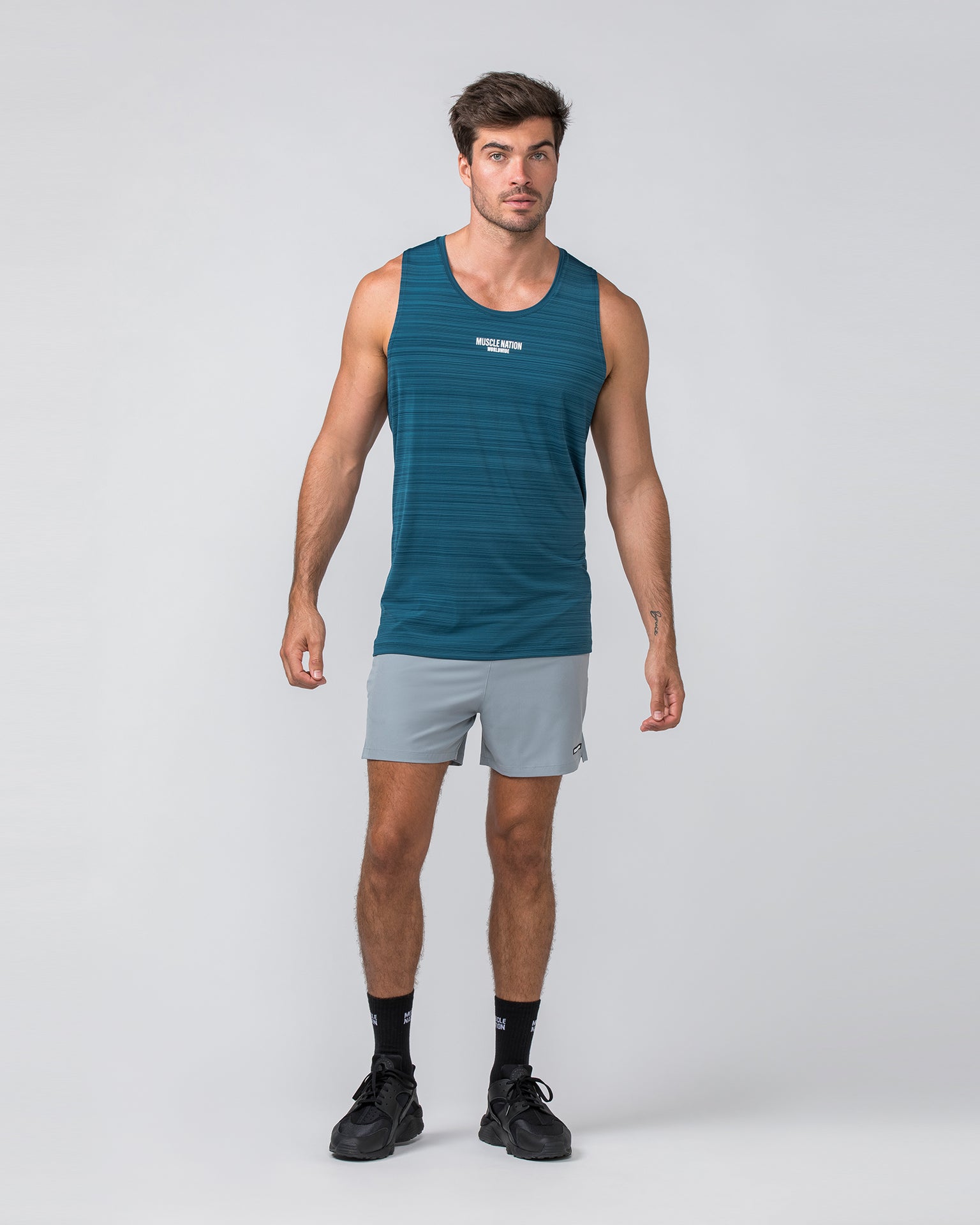 Worldwide Active Tank - Tidal Teal-Singlets & Tanks-S-022436TIDALTEAL-S-MNAPPRL29705-6-Muscle Nation