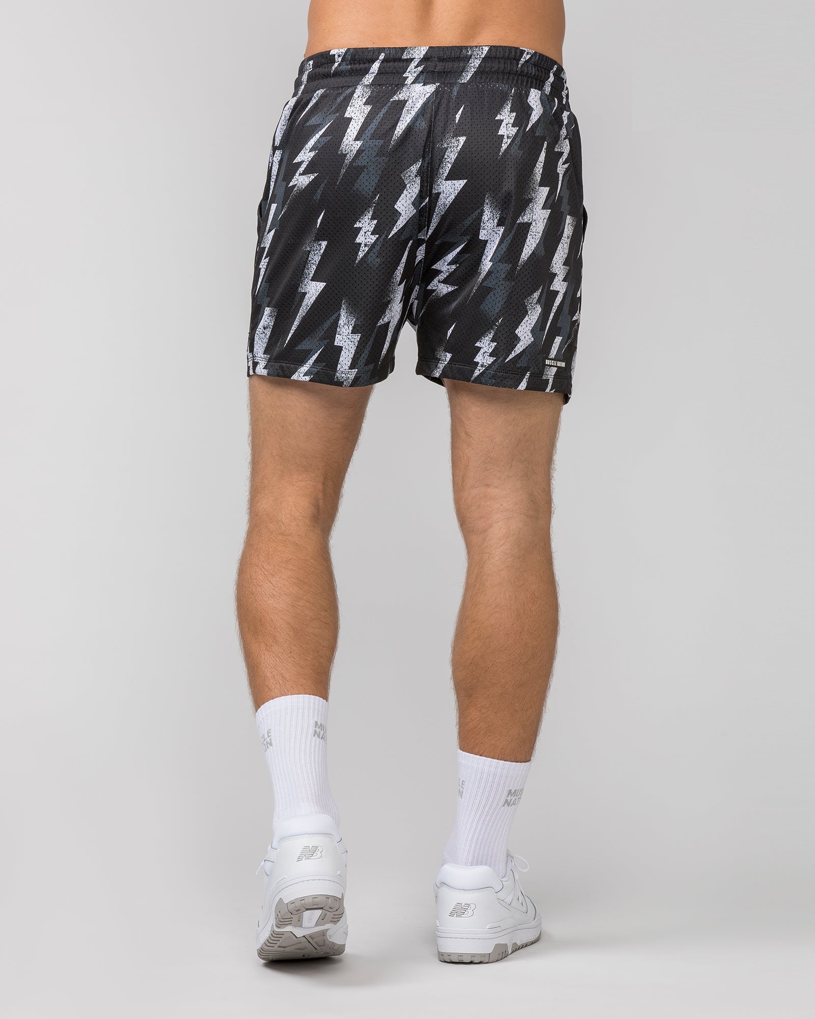 Lay Up 3.5'' Shorts - Electric Bolt Print