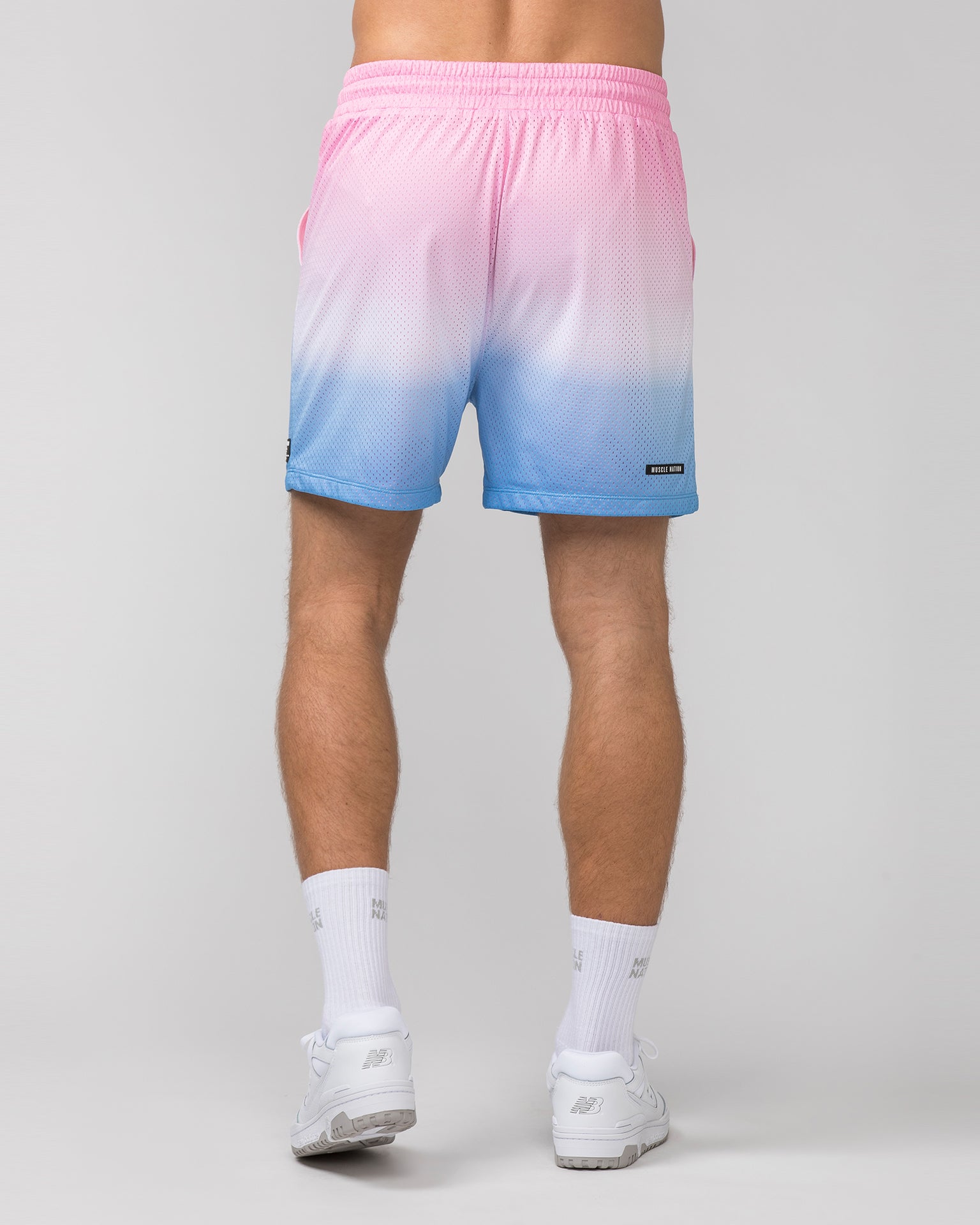 Lay Up 5" Shorts - Ombre Print-Shorts-S-052418OMBPR-S-MNAPPRL30353-5-Muscle Nation