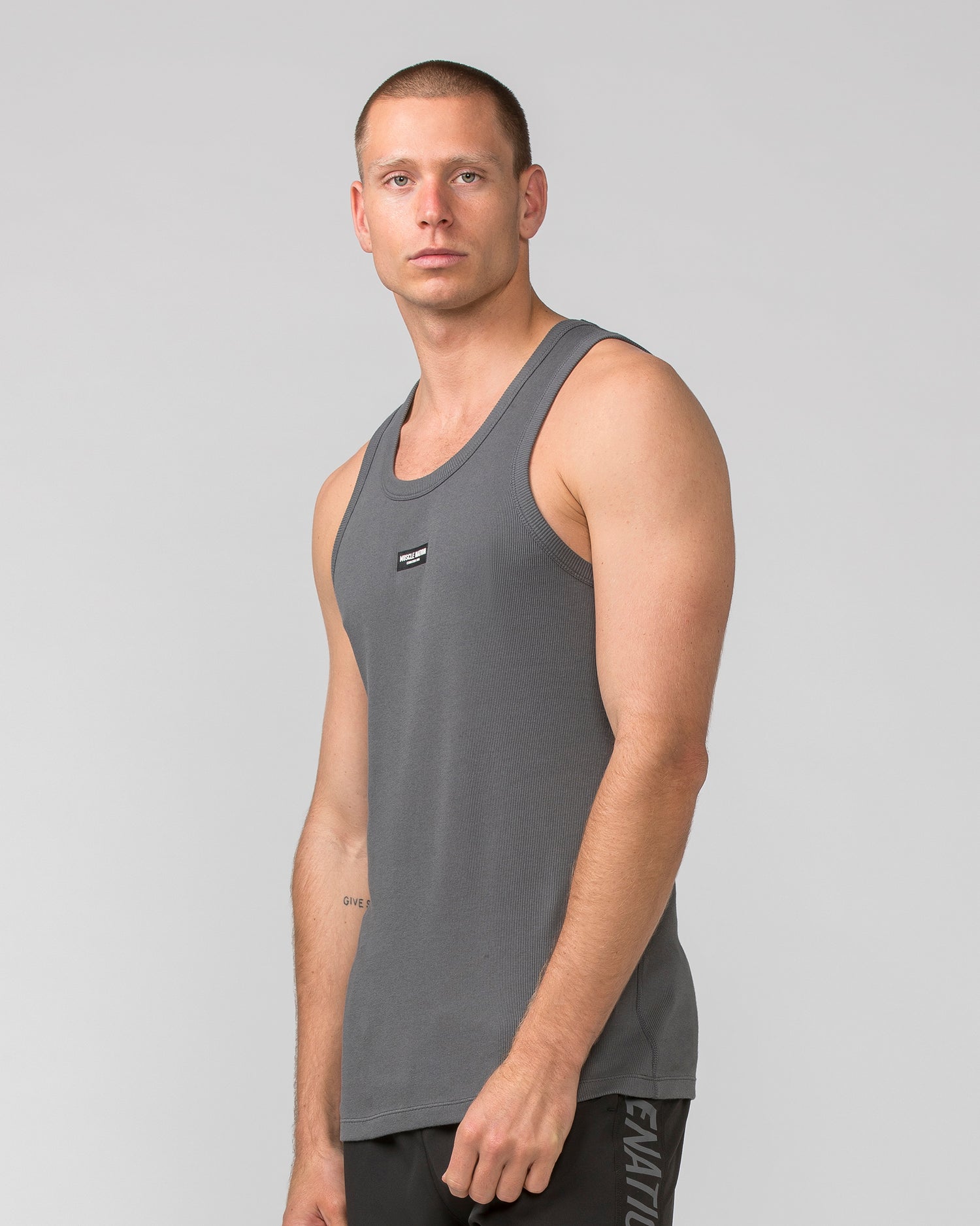 Rib Fitted Training Tank - Tornado - Muscle Nation