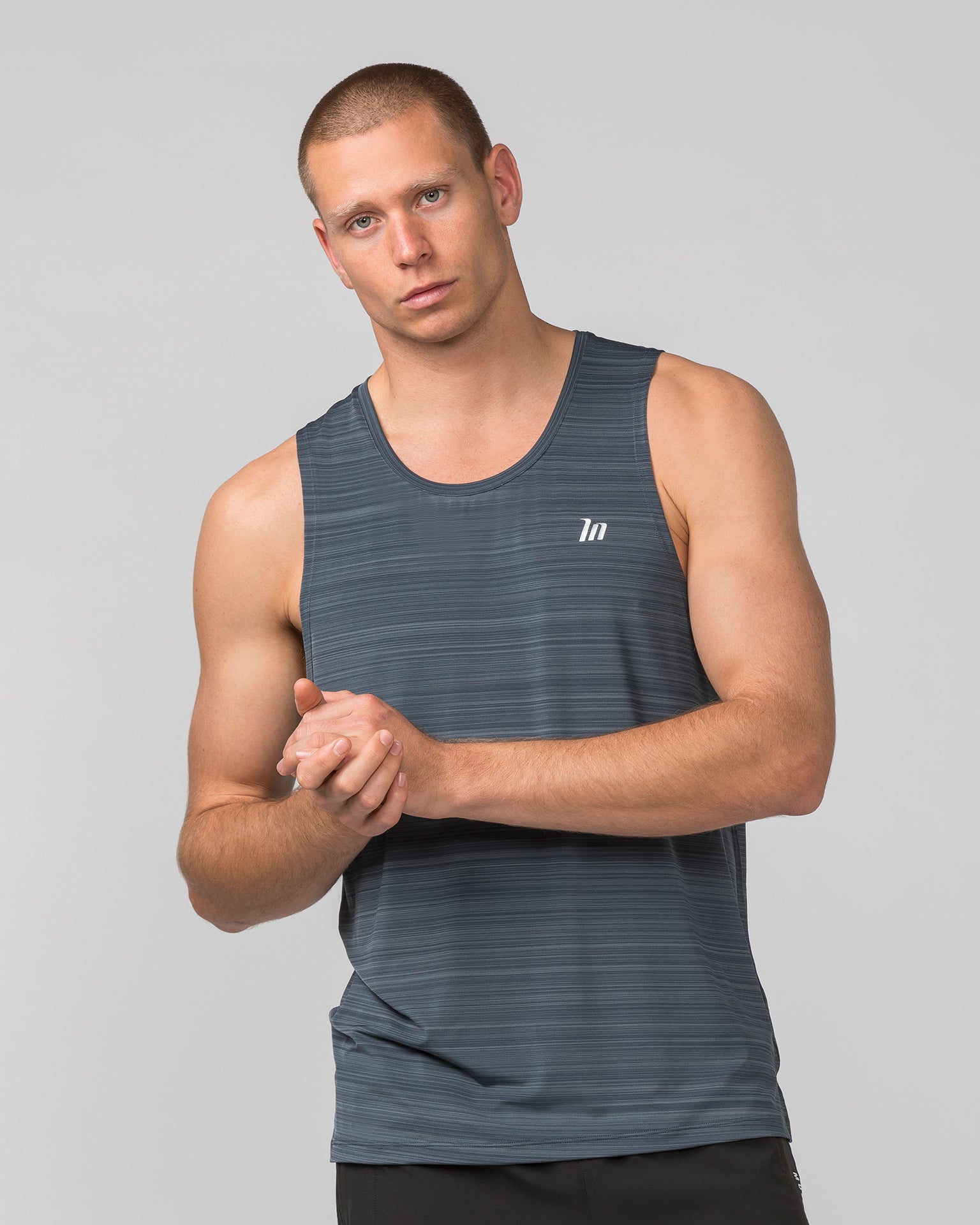 MN Active Running Tank - Thunder-Singlets & Tanks-S-022485THNDR-S-MNAPPRL30253-1-Muscle Nation