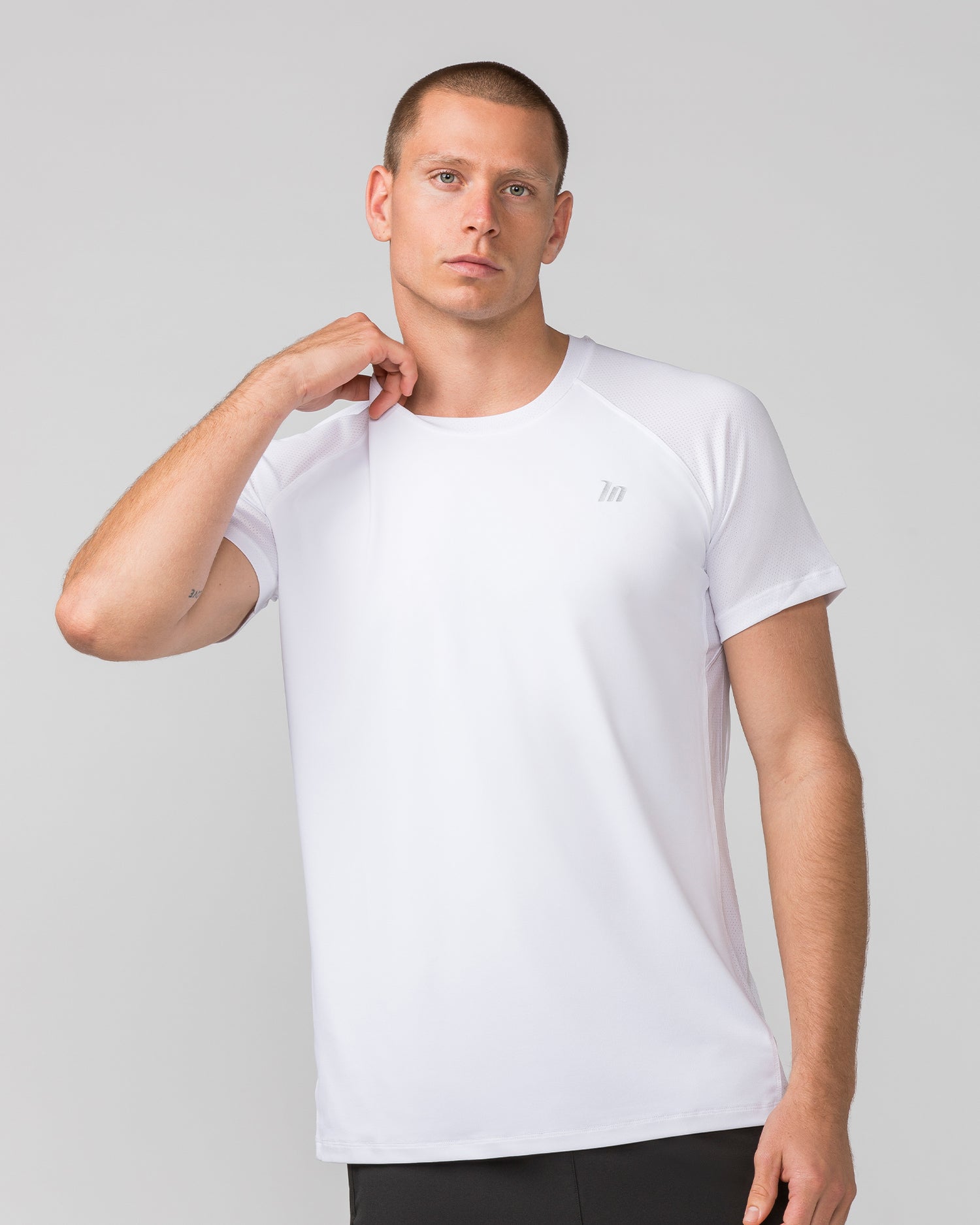 Ventilation Tee - White-T-Shirts-S-062106WHT-S-MNAPPRL11686-1-Muscle Nation