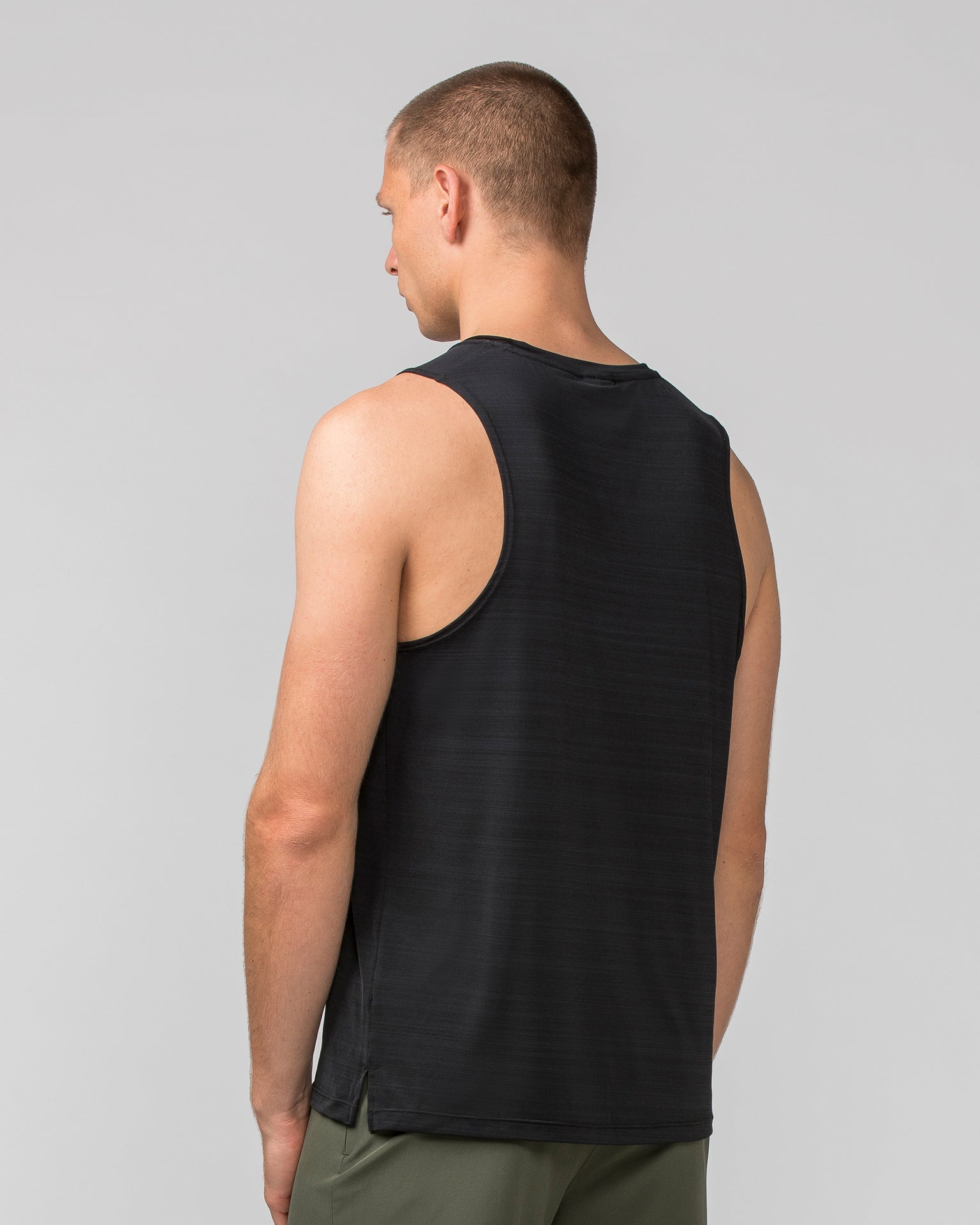 MN Active Running Tank - Black-Singlets & Tanks-S-072317BLK-S-MNAPPRL25590-4-Muscle Nation