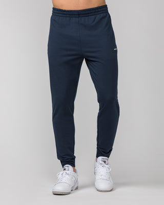 Legacy Tapered Training Jogger - Navy-Bottoms-S-022479NAVY-S-MNAPPRL30218-2-Muscle Nation
