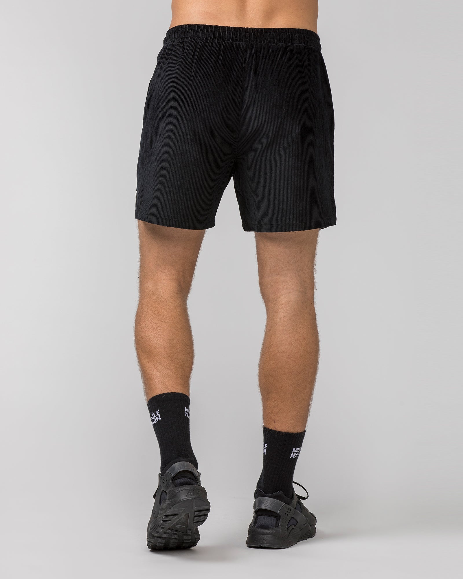 Daily Corduroy Shorts - Black