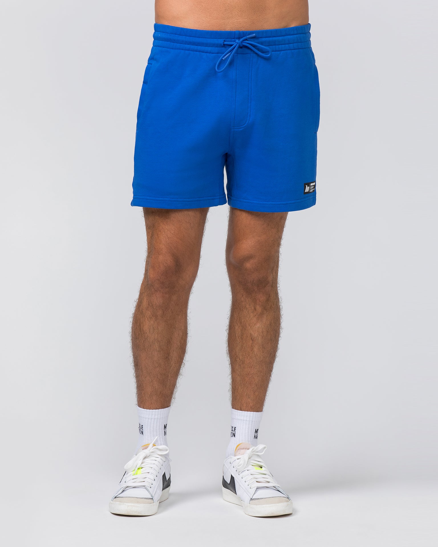Sweat 5" Shorts - Bondi Blue-Shorts-S-032444BONDIBLU-S-MNAPPRL30648-3-Muscle Nation