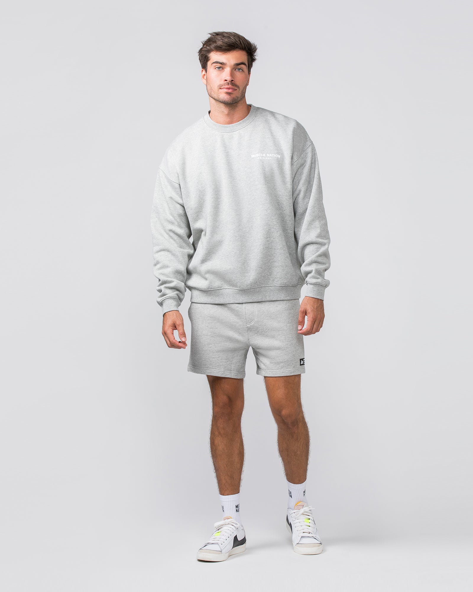 Sweat 5'' Shorts - Grey Marl