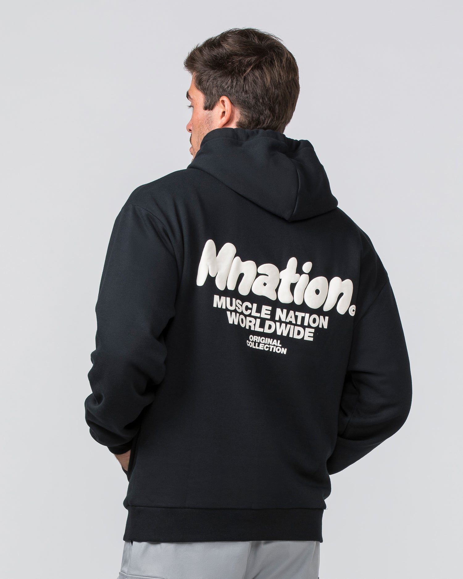 MNation Oversized Hoodie - Black