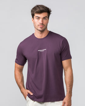 Condition Tee - Midnight Plum