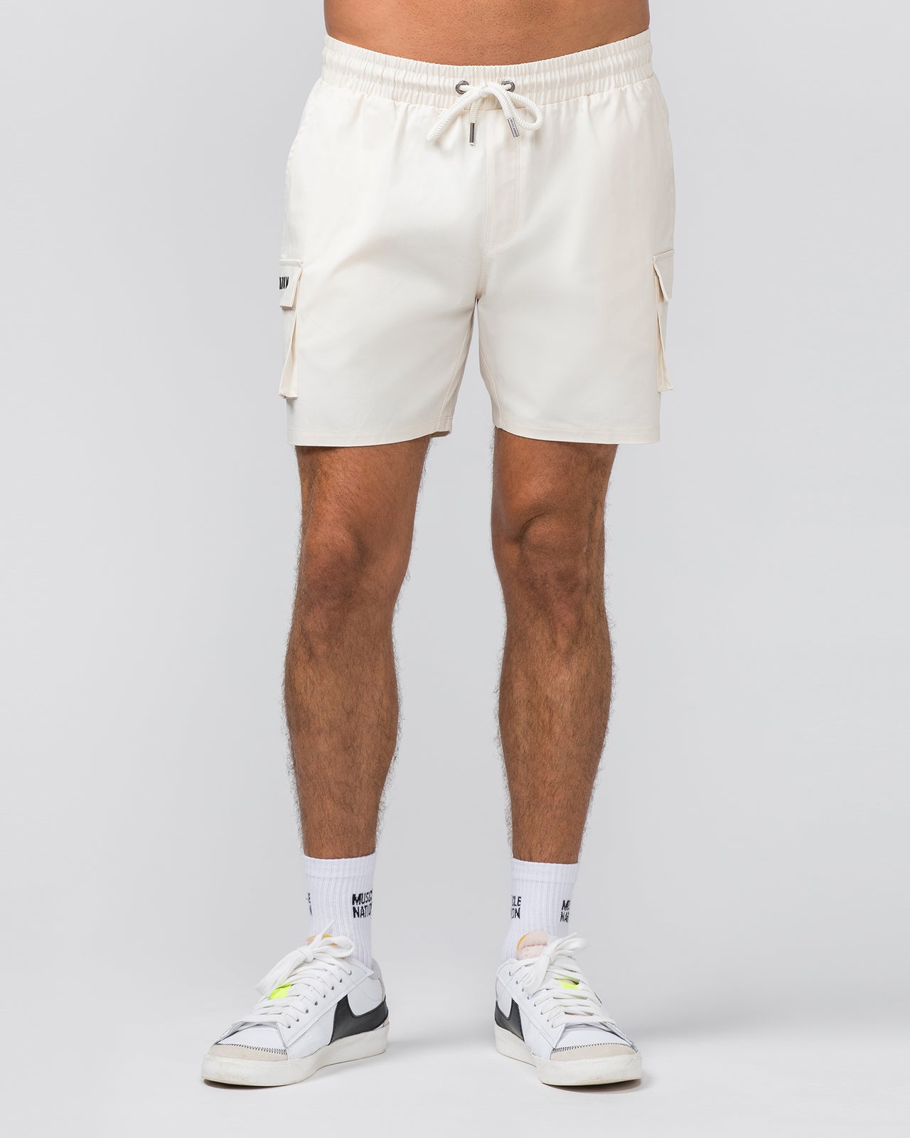 Daily Cargo 5" Shorts - Travertine-Shorts-S-042346TRAV-S-MNAPPRL30889-2-Muscle Nation