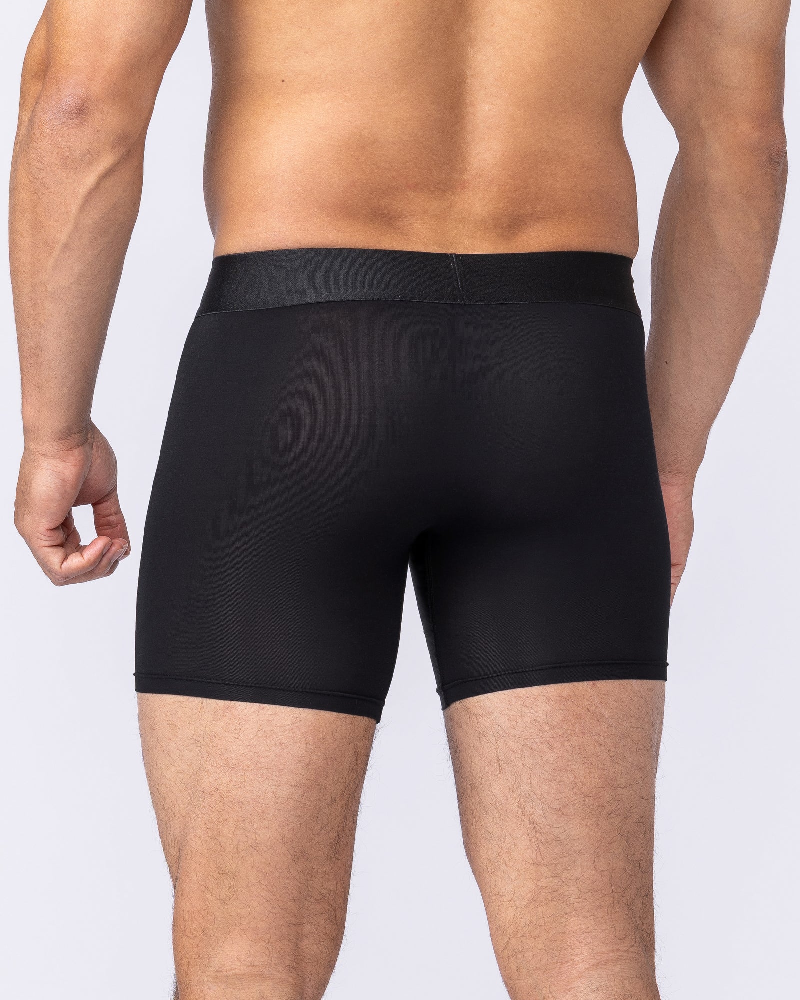 Mens Boxer Briefs - 3Pack - Black-Underwear-S-ACC022581BLK-S-MNAPPRL43588-4-Muscle Nation