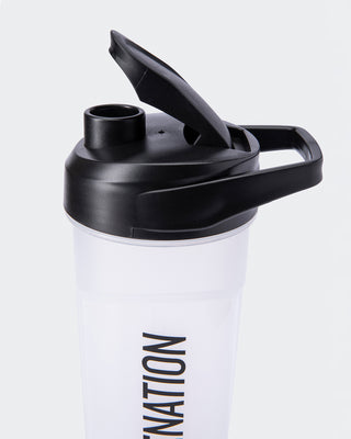 700ml MN Shaker-Accessories-Clear / Black-MNAPPRL22497CLR-ONE-MNAPPRL22497-2-Muscle Nation