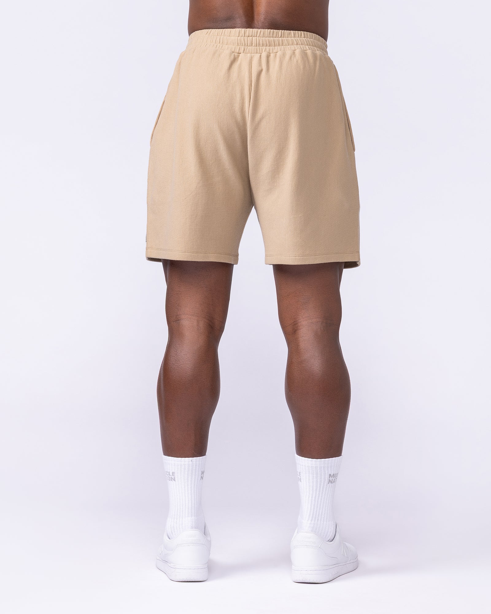 Everyday Jersey Shorts - Butterscotch-Shorts-S-1125224BTTRSTCH-S-MNAPPRL47578-4-Muscle Nation