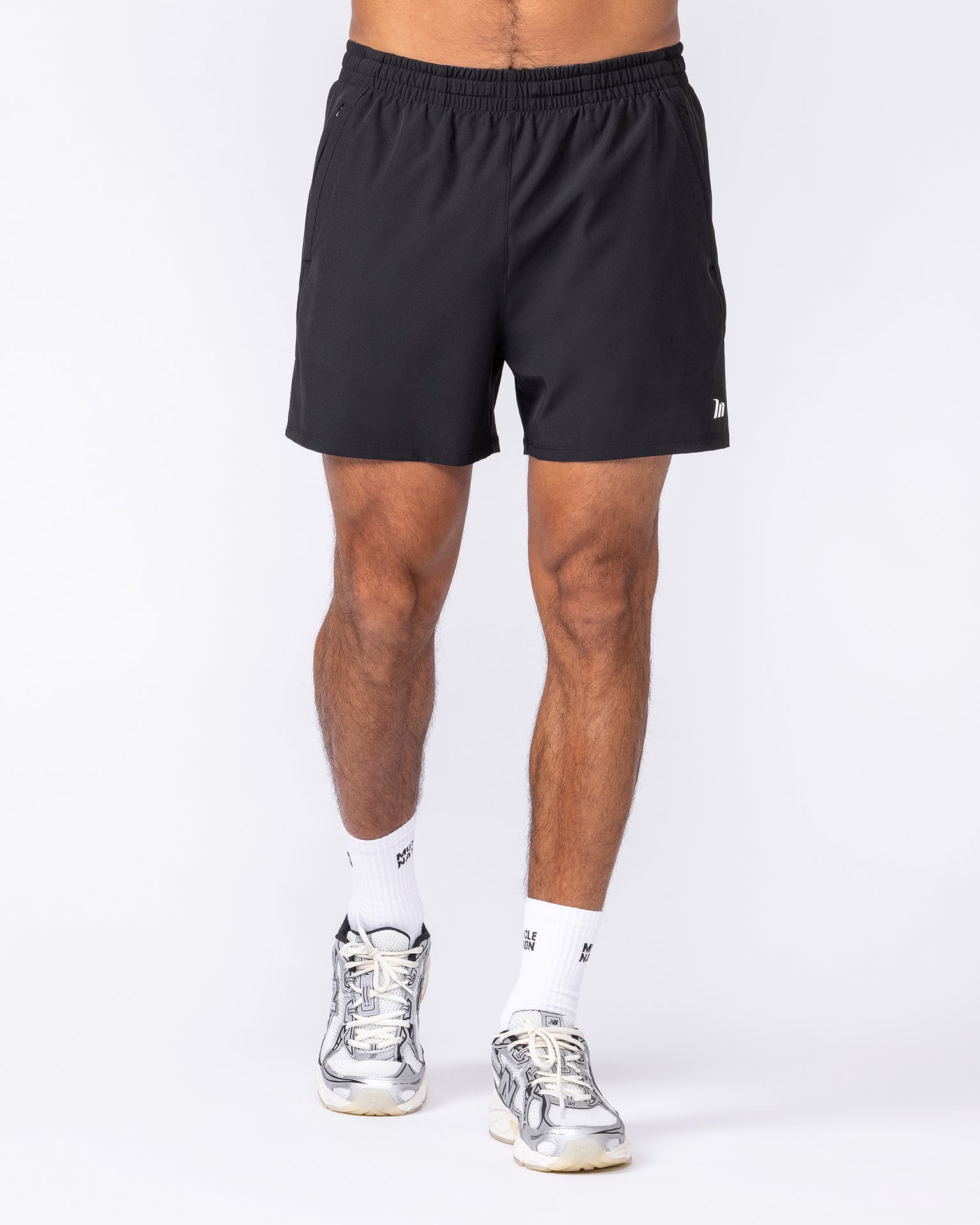 New Heights 4" Shorts - Black