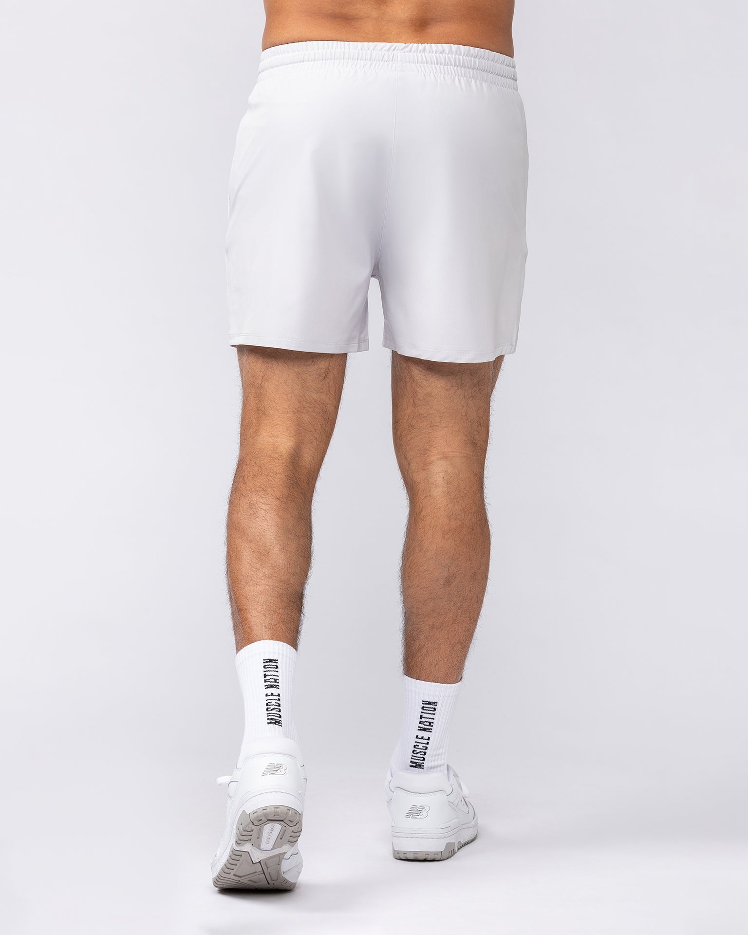 New Heights 4" Shorts - Ice Grey-Shorts-S-092529ICEGREY-S-MNAPPRL44248-5-Muscle Nation
