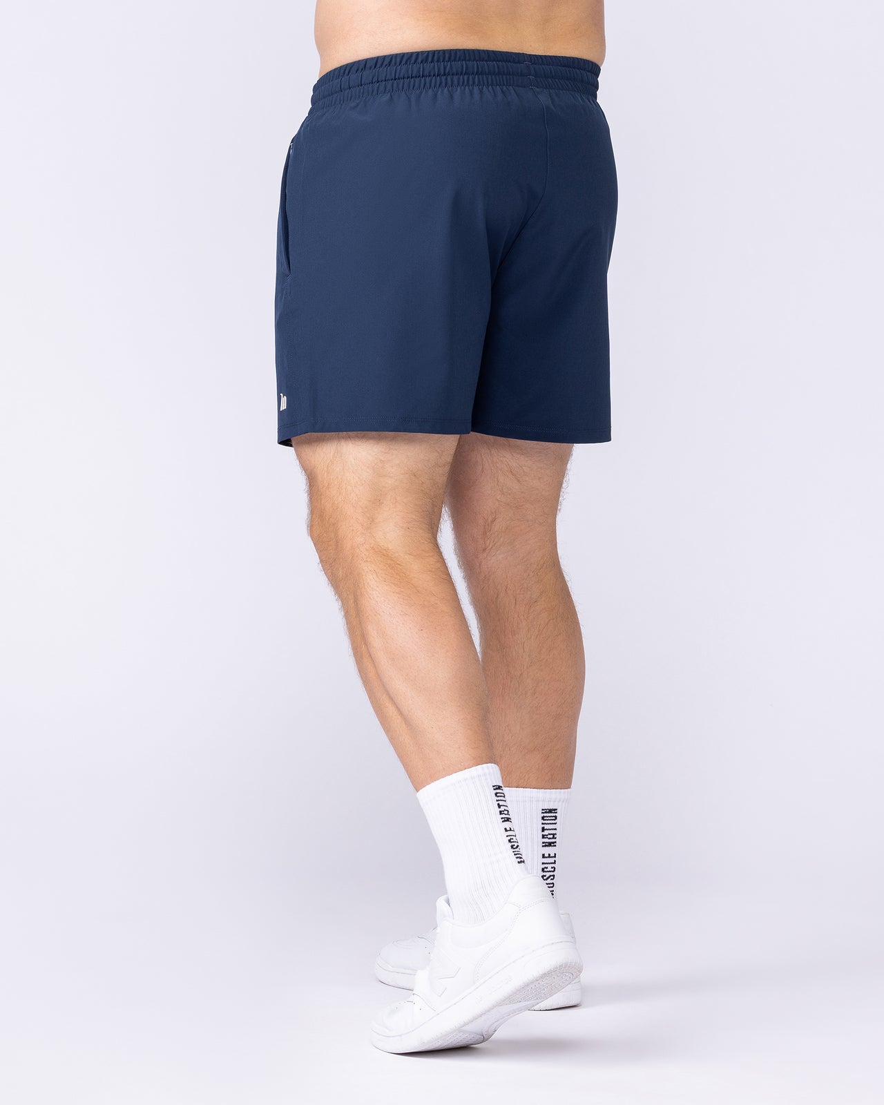 New Heights 4" Shorts - Navy-Shorts-S-1125159NAVY-S-MNAPPRL44623-2-Muscle Nation