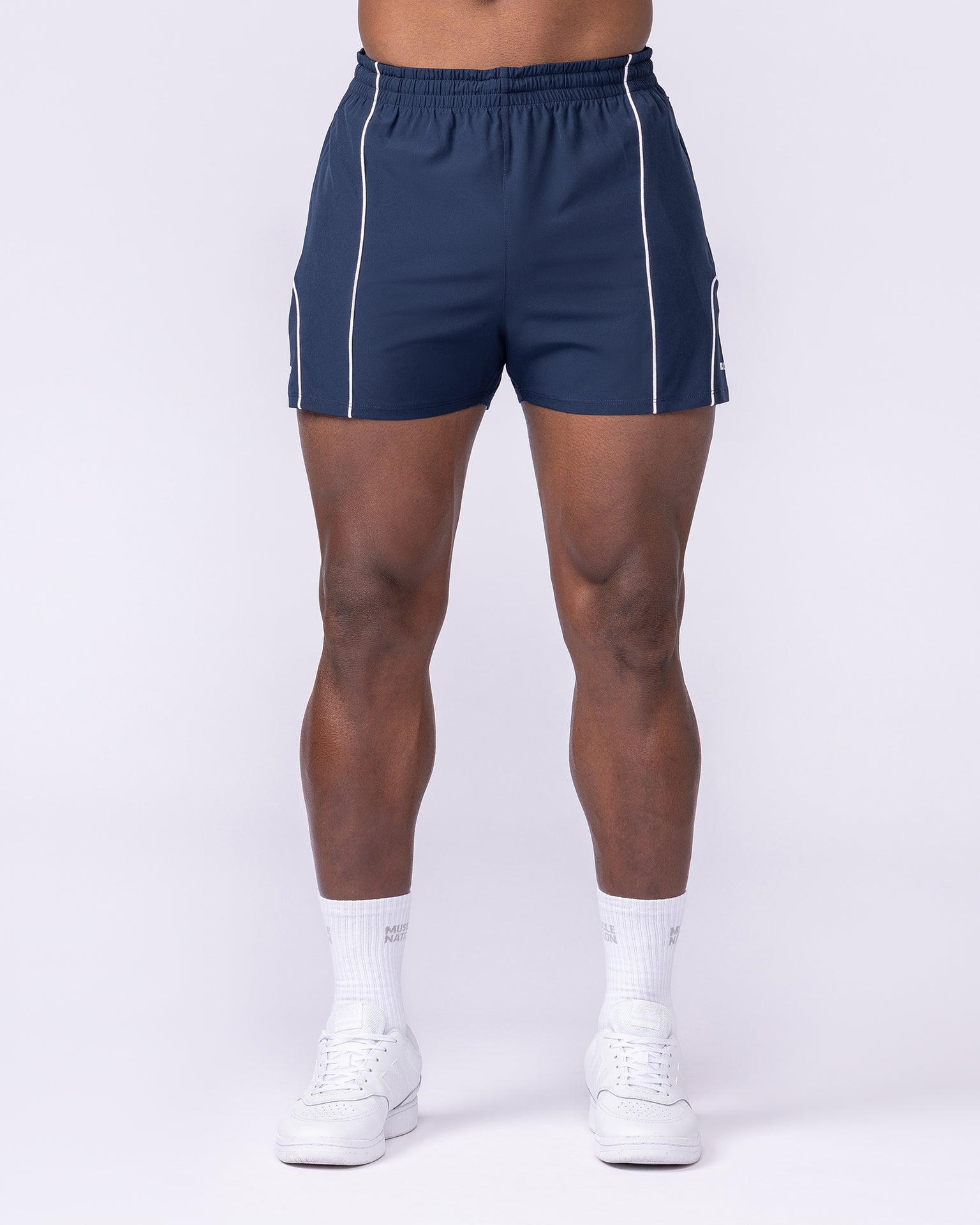 Offside Training 3" Shorts - Navy-Shorts-S-112551NAVY-S-MNAPPRL47622-3-Muscle Nation