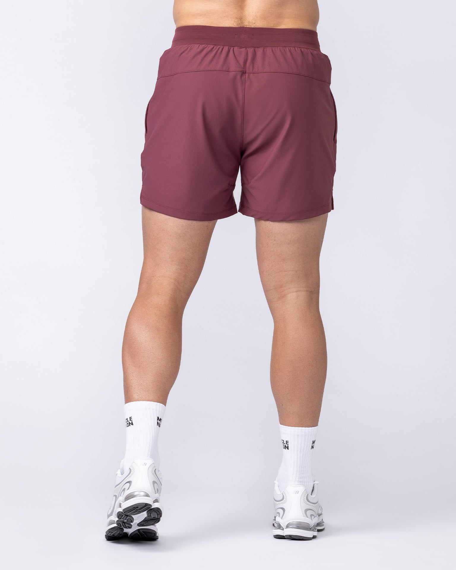 On Repeat Training 5" Shorts - Maroon