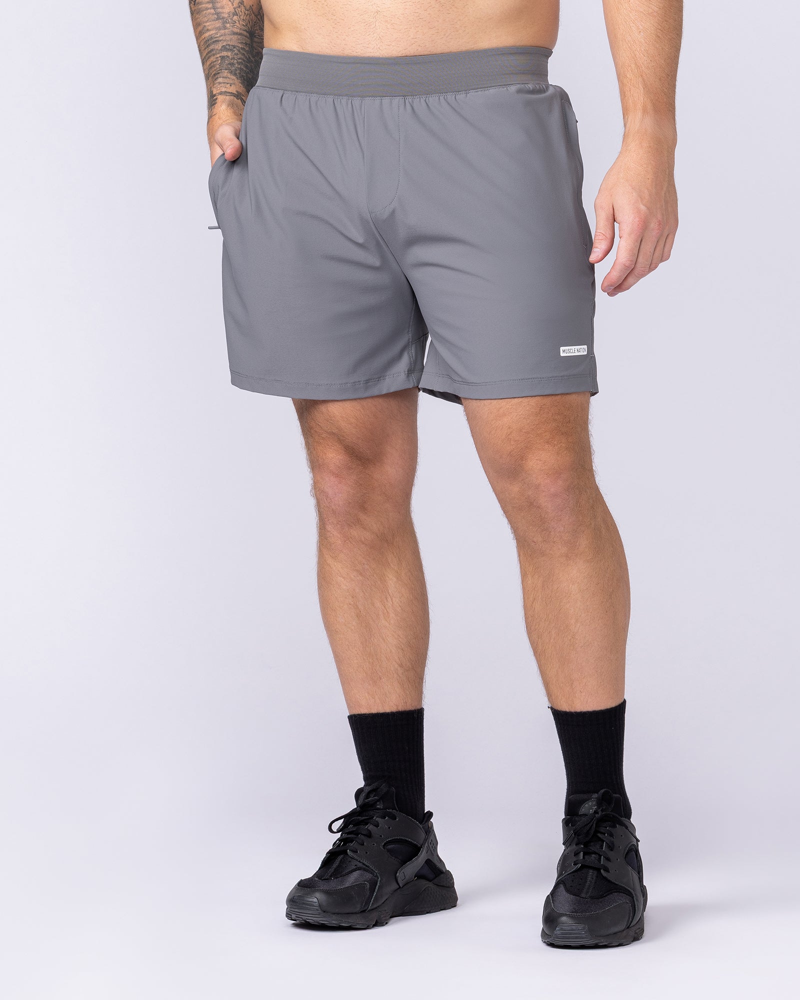 On Repeat Training 5” Shorts - Tornado-Shorts-S-1125152TRNDO-S-MNAPPRL44630-1-Muscle Nation