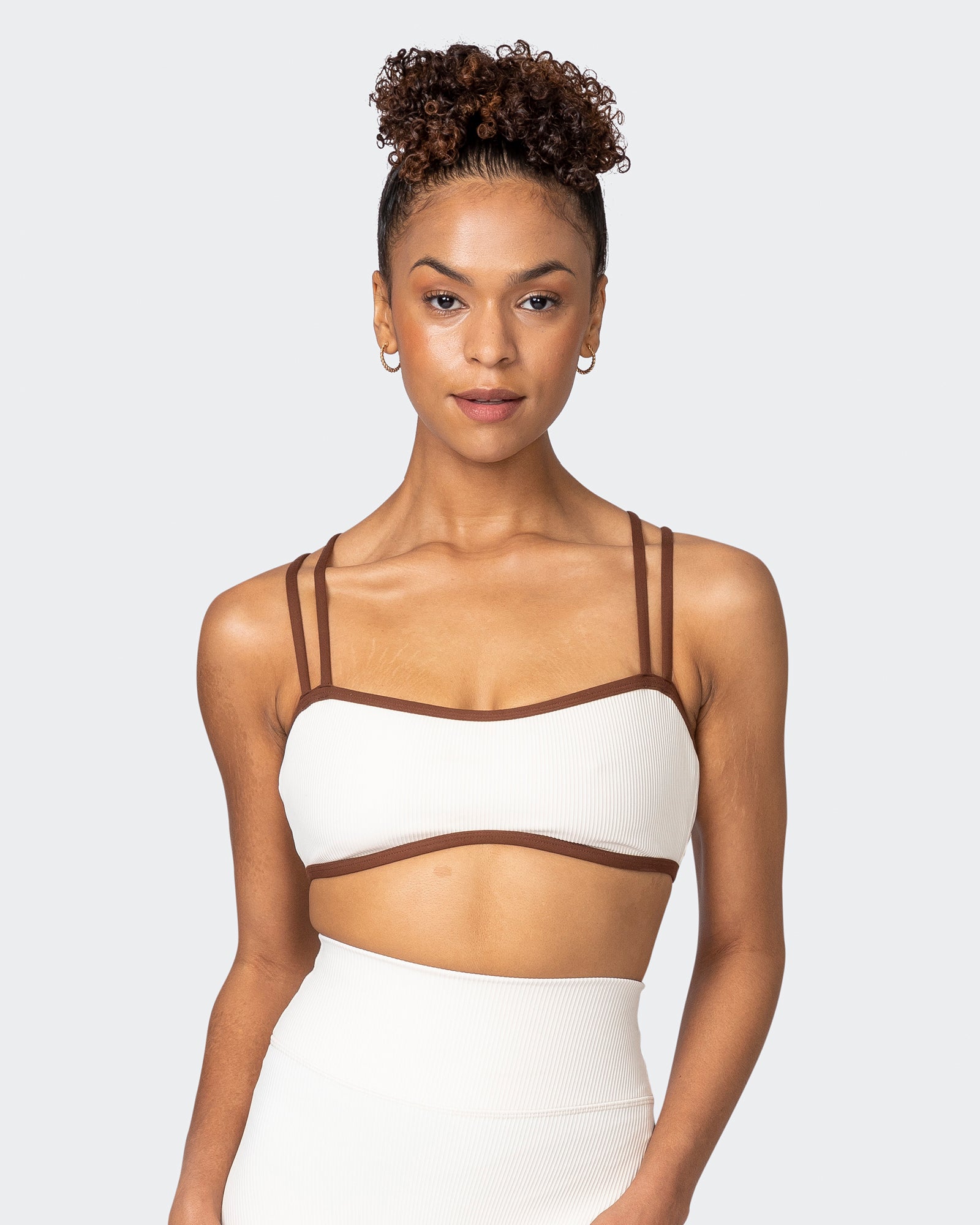 Curves Rib Bralette - Dew